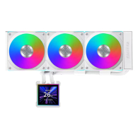 Lian Li HydroShift II LCD-S 360CL RGB LCD White 3x120mm - 1486802 - zdjęcie 1
